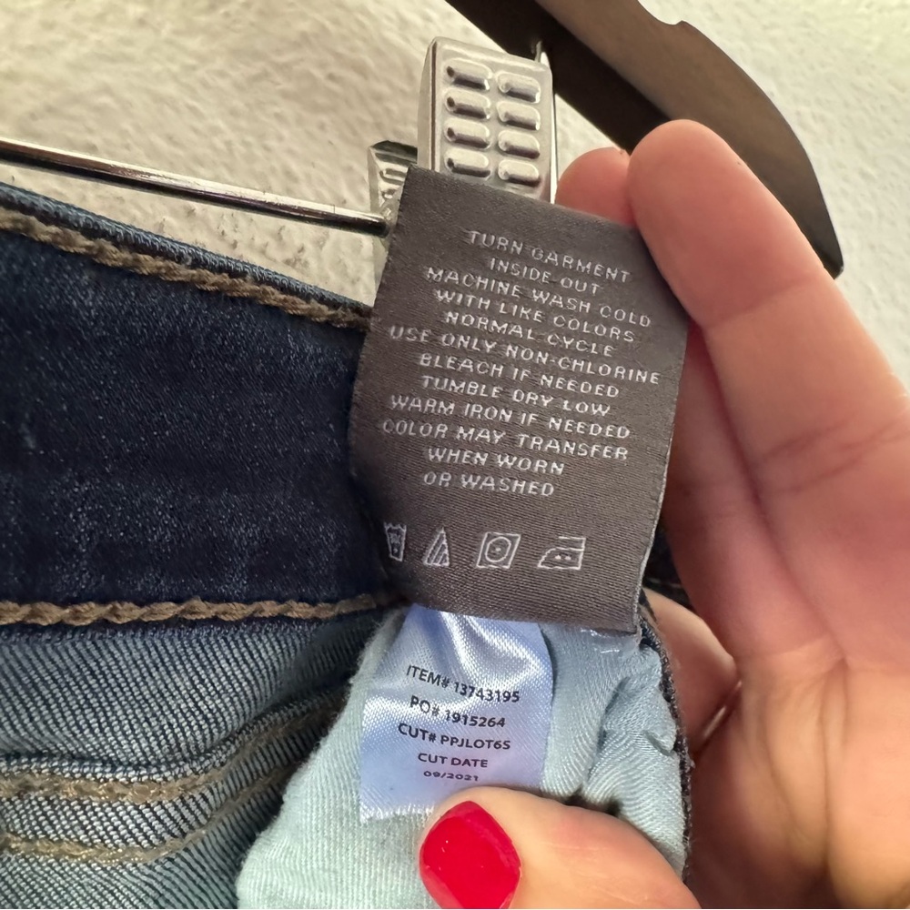 Torrid High Rise Super Chic Skinny Jeans Dark Wash Plus 14 Short Streetwear - Picture 12 of 16